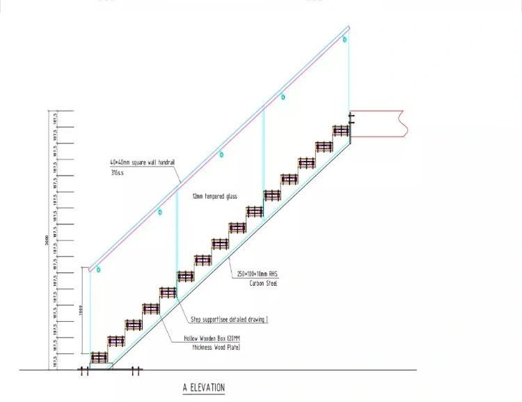 China Big Factory Good Price Crystal Staircase Balustrade Staircase Runner Staircase Wrought Iron Balustrade