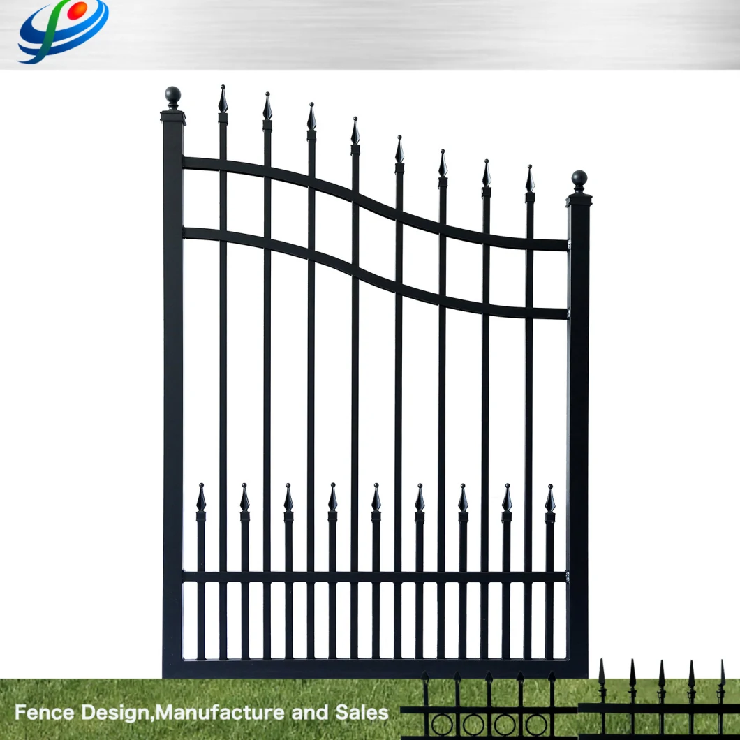 Automatic Interior/Sliding/Metal/Powder Coated Black Aluminium/Galvanised Steel/Garden/Wrought Iron/Sliding/Fence Driveway Gate for Residential/Garden/House